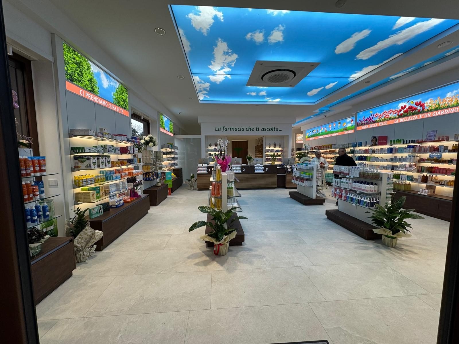 La farmacia realizzata